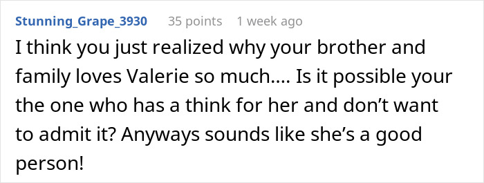 Man Explains Why He Thinks His Future SIL Is In Love With Him, Internet Can’t Help But Facepalm Man Explains Why He Thinks His Future SIL Is In Love With Him, Internet Can’t Help But Facepalm