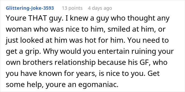 Man Explains Why He Thinks His Future SIL Is In Love With Him, Internet Can’t Help But Facepalm Man Explains Why He Thinks His Future SIL Is In Love With Him, Internet Can’t Help But Facepalm