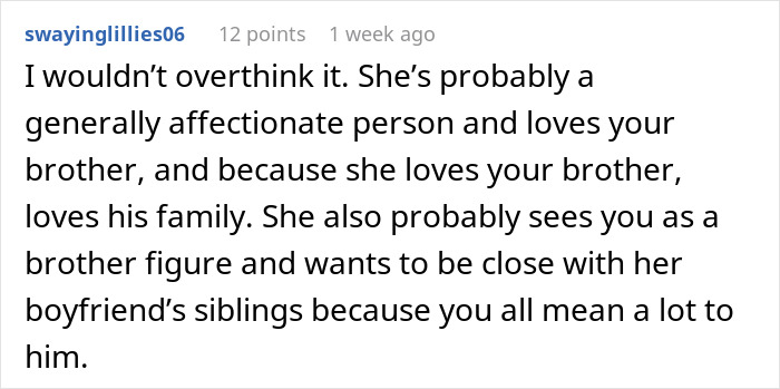Man Explains Why He Thinks His Future SIL Is In Love With Him, Internet Can’t Help But Facepalm Man Explains Why He Thinks His Future SIL Is In Love With Him, Internet Can’t Help But Facepalm
