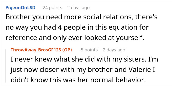 Man Explains Why He Thinks His Future SIL Is In Love With Him, Internet Can’t Help But Facepalm Man Explains Why He Thinks His Future SIL Is In Love With Him, Internet Can’t Help But Facepalm
