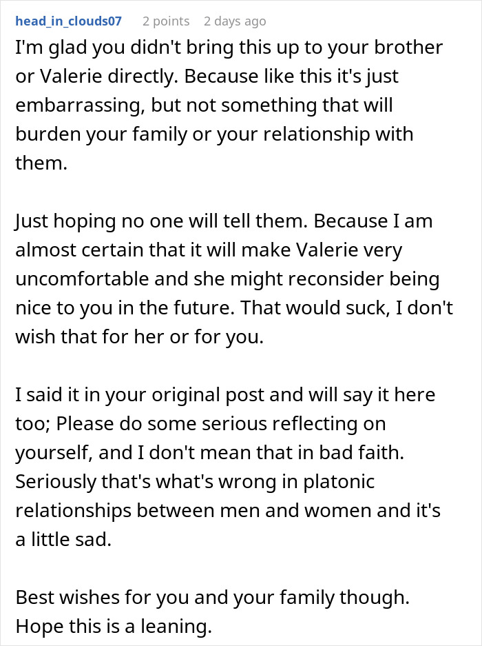 Man Explains Why He Thinks His Future SIL Is In Love With Him, Internet Can’t Help But Facepalm Man Explains Why He Thinks His Future SIL Is In Love With Him, Internet Can’t Help But Facepalm