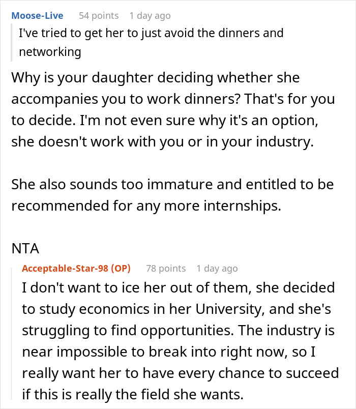 Dad Gets Both Kids Internships, Gets Blamed When One Thrives And The Other Does Not Dad Gets Both Kids Internships, Gets Blamed When One Thrives And The Other Does Not