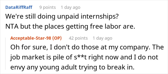 Dad Gets Both Kids Internships, Gets Blamed When One Thrives And The Other Does Not Dad Gets Both Kids Internships, Gets Blamed When One Thrives And The Other Does Not