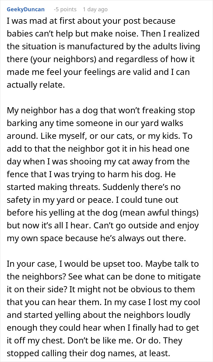 Couple Can’t Believe What Their Neighbor Decides To Open In Her Home, Have To Live With Screaming And Crying Couple Can’t Believe What Their Neighbor Decides To Open In Her Home, Have To Live With Screaming And Crying