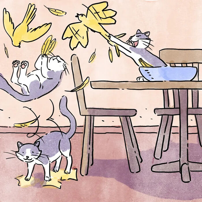 Artist Shares Adorable And Funny Comics Of Life With Pets (5 New Stories) Artist Shares Adorable And Funny Comics Of Life With Pets (5 New Stories)