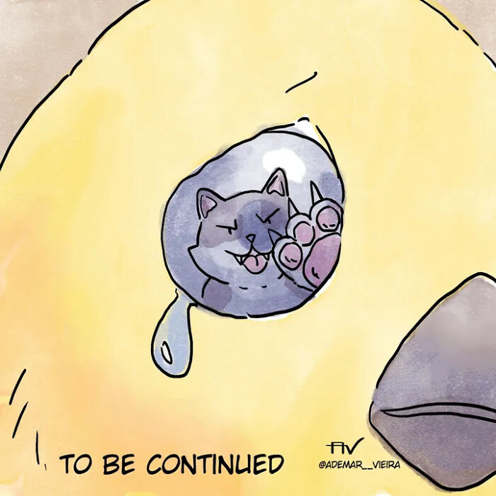 Artist Shares Adorable And Funny Comics Of Life With Pets (5 New Stories) Artist Shares Adorable And Funny Comics Of Life With Pets (5 New Stories)