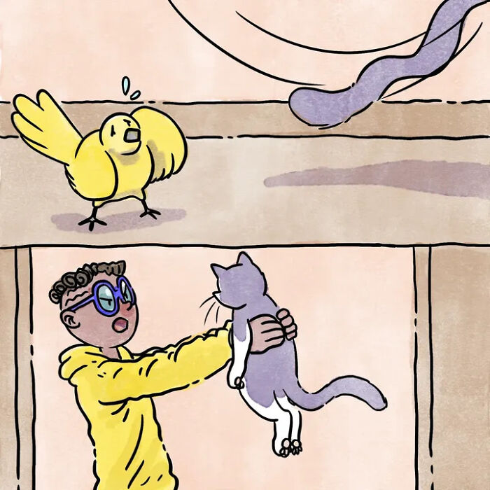Artist Shares Adorable And Funny Comics Of Life With Pets (5 New Stories) Artist Shares Adorable And Funny Comics Of Life With Pets (5 New Stories)