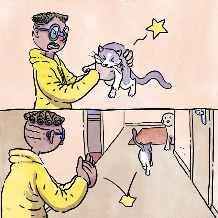 Artist Shares Adorable And Funny Comics Of Life With Pets (5 New Stories) Artist Shares Adorable And Funny Comics Of Life With Pets (5 New Stories)