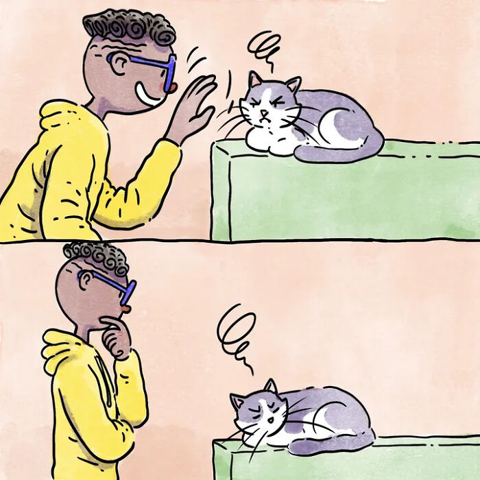 Artist Shares Adorable And Funny Comics Of Life With Pets (5 New Stories) Artist Shares Adorable And Funny Comics Of Life With Pets (5 New Stories)