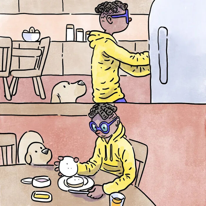 Artist Shares Adorable And Funny Comics Of Life With Pets (5 New Stories) Artist Shares Adorable And Funny Comics Of Life With Pets (5 New Stories)