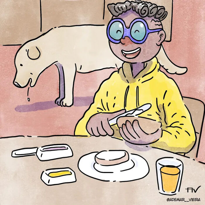 Artist Shares Adorable And Funny Comics Of Life With Pets (5 New Stories) Artist Shares Adorable And Funny Comics Of Life With Pets (5 New Stories)