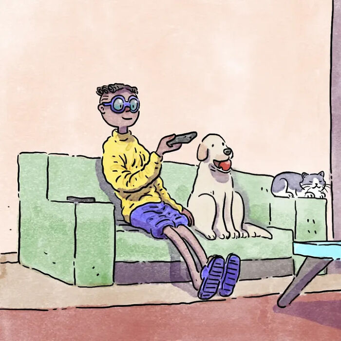 Artist Shares Adorable And Funny Comics Of Life With Pets (5 New Stories) Artist Shares Adorable And Funny Comics Of Life With Pets (5 New Stories)