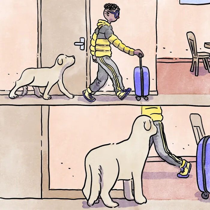 Artist Shares Adorable And Funny Comics Of Life With Pets (5 New Stories) Artist Shares Adorable And Funny Comics Of Life With Pets (5 New Stories)