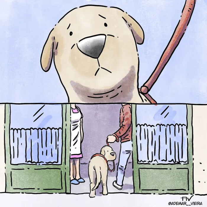 Artist Shares Adorable And Funny Comics Of Life With Pets (5 New Stories) Artist Shares Adorable And Funny Comics Of Life With Pets (5 New Stories)