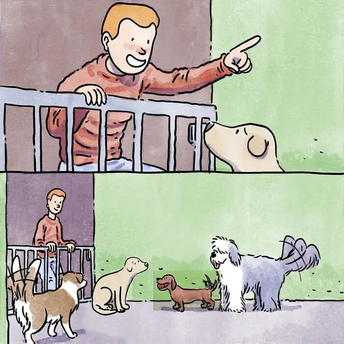 Artist Shares Adorable And Funny Comics Of Life With Pets (5 New Stories) Artist Shares Adorable And Funny Comics Of Life With Pets (5 New Stories)