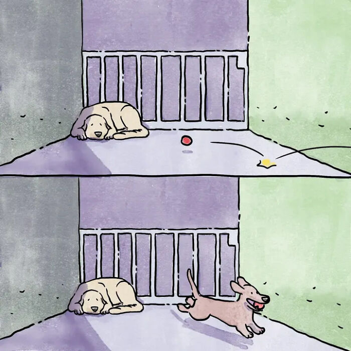 Artist Shares Adorable And Funny Comics Of Life With Pets (5 New Stories) Artist Shares Adorable And Funny Comics Of Life With Pets (5 New Stories)