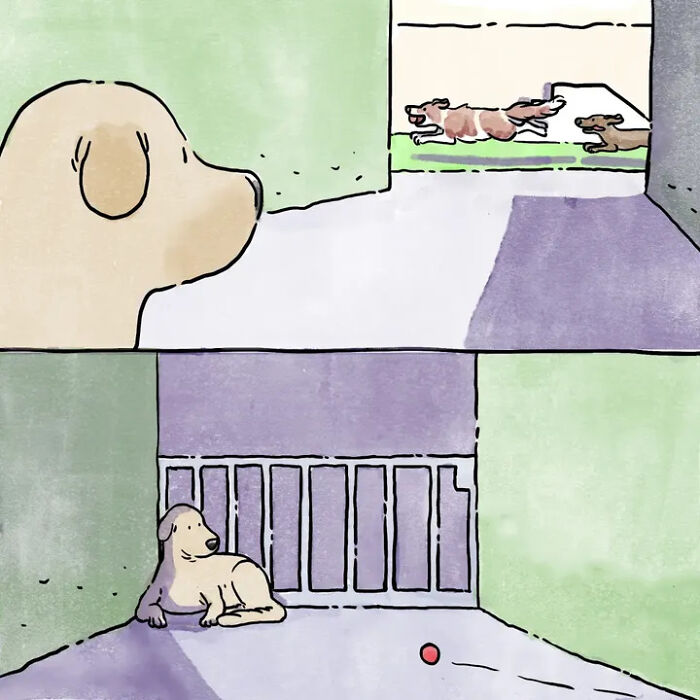 Artist Shares Adorable And Funny Comics Of Life With Pets (5 New Stories) Artist Shares Adorable And Funny Comics Of Life With Pets (5 New Stories)