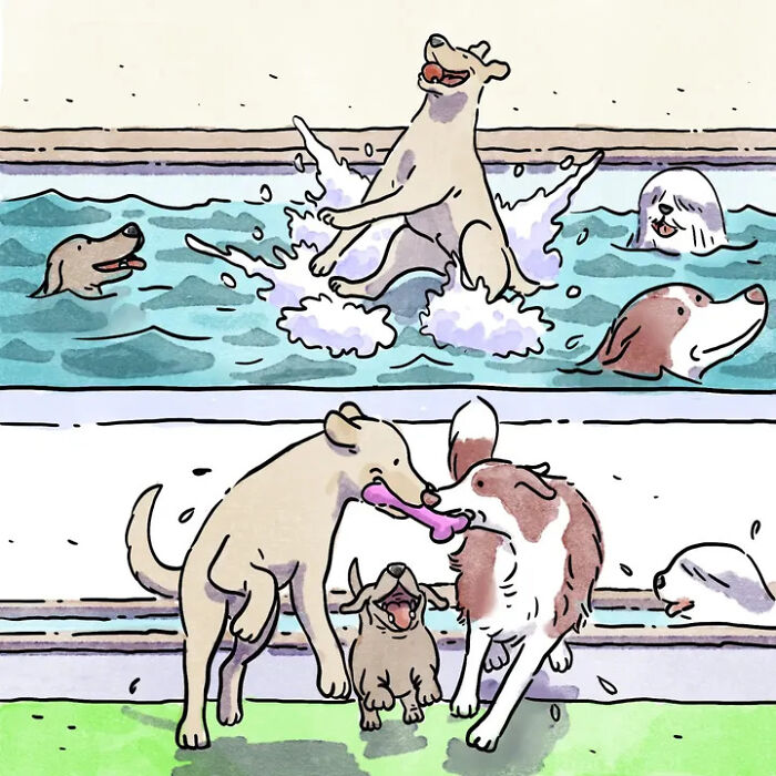Artist Shares Adorable And Funny Comics Of Life With Pets (5 New Stories) Artist Shares Adorable And Funny Comics Of Life With Pets (5 New Stories)