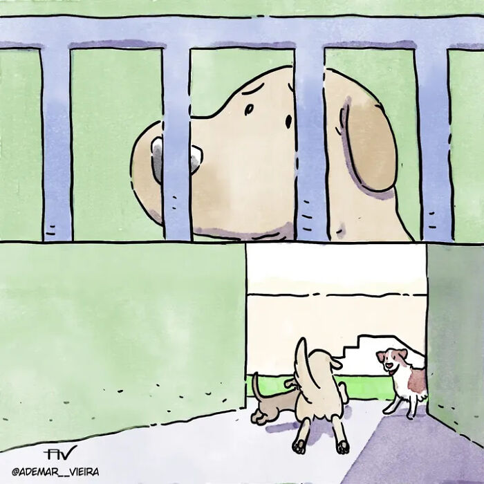 Artist Shares Adorable And Funny Comics Of Life With Pets (5 New Stories) Artist Shares Adorable And Funny Comics Of Life With Pets (5 New Stories)