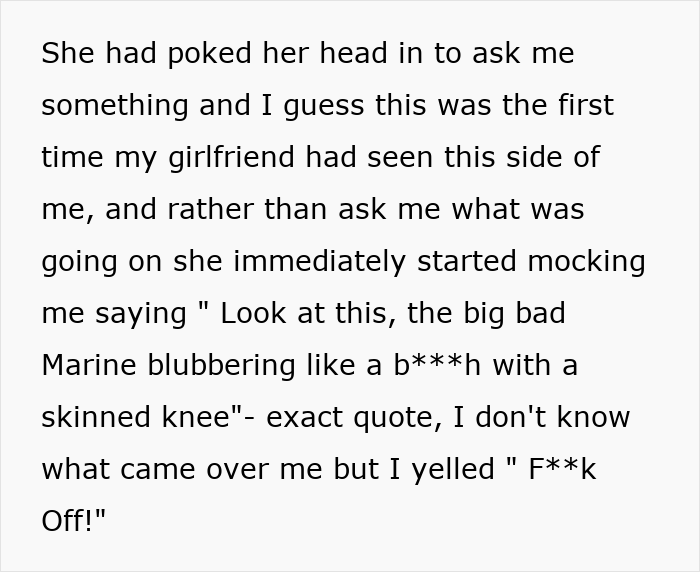 Man Shows His Vulnerable Side To His Girlfriend For The First Time, Her Response Leaves Him Packing His Bags