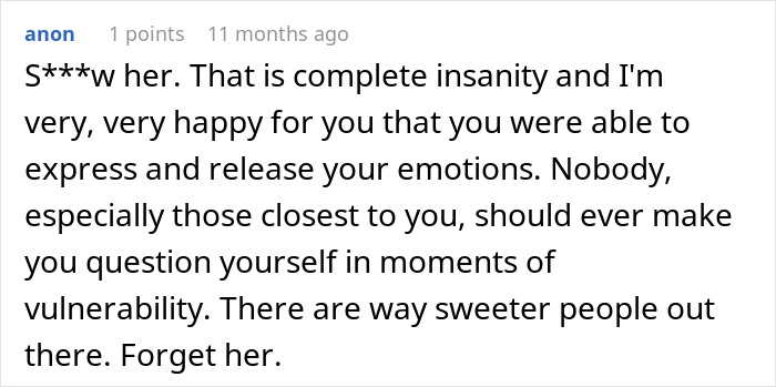 Man Shows His Vulnerable Side To His Girlfriend For The First Time, Her Response Leaves Him Packing His Bags