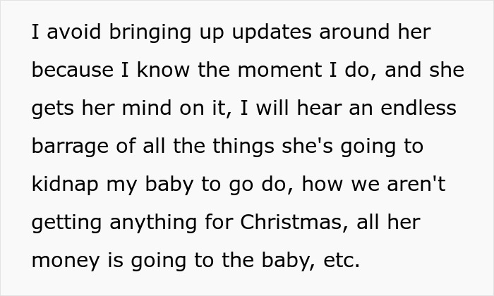 Future Grandma Plans Baby’s First Christmas Without Asking The Parents, Gets A Rude Date With Reality Future Grandma Plans Baby’s First Christmas Without Asking The Parents, Gets A Rude Date With Reality