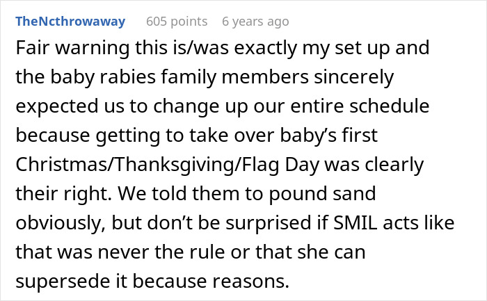 Future Grandma Plans Baby’s First Christmas Without Asking The Parents, Gets A Rude Date With Reality Future Grandma Plans Baby’s First Christmas Without Asking The Parents, Gets A Rude Date With Reality