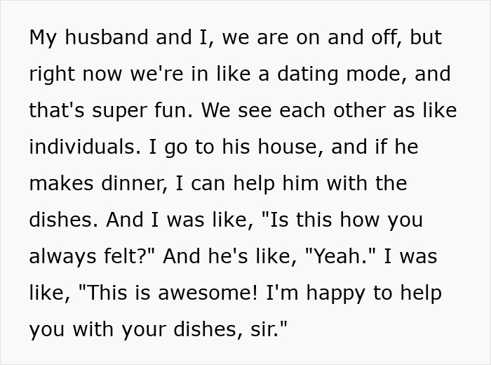 Woman Claims That Distance Is Actually The Secret To Keeping The Spark Alive Within A Marriage