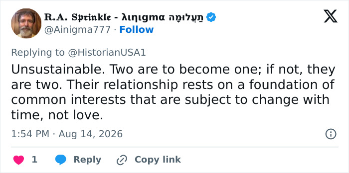 Woman Claims That Distance Is Actually The Secret To Keeping The Spark Alive Within A Marriage