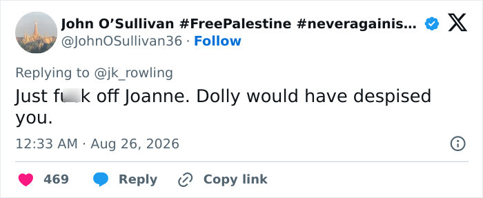 J.K. Rowling Accused Of Using Dolly Parton’s Passing As Yet Another Way To Spread Her Controversial Opinions J.K. Rowling Accused Of Using Dolly Parton’s Passing As Yet Another Way To Spread Her Controversial Opinions