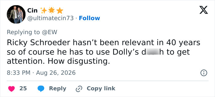 Dolly Parton’s Co-Star Sparks Fierce Backlash Over “Disrespectful” Tribute To Country Legend: “Oh, Shut Up” Dolly Parton’s Co-Star Sparks Fierce Backlash Over “Disrespectful” Tribute To Country Legend: “Oh, Shut Up”