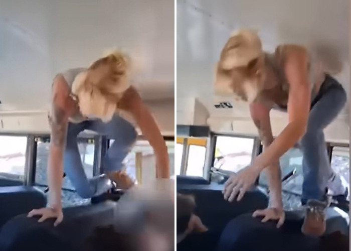 Furious Parents Smash Their Way Into School Bus After Driver Refuses To Release Kids Furious Parents Smash Their Way Into School Bus After Driver Refuses To Release Kids