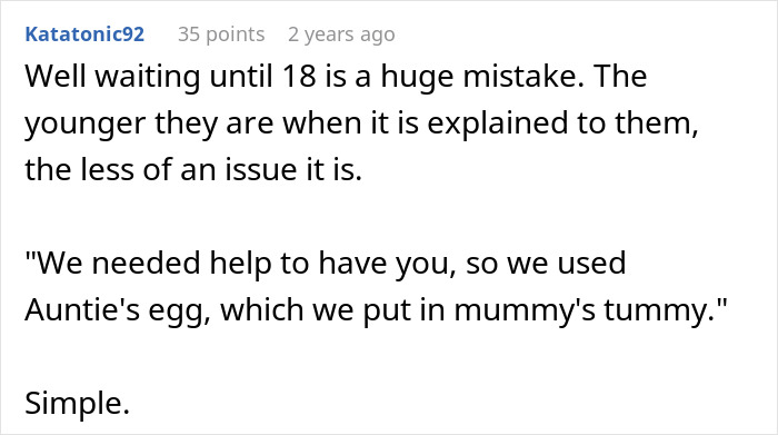 Woman Helps Her Sister Have A Baby, But The Sister Wants To Keep The Truth Secret For 18 Years