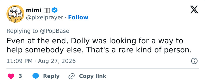 Dolly Parton’s Sister Reveals The Selfless Offer The Late Legend Made To Doctors During Her Devastating Cancer Battle Dolly Parton’s Sister Reveals The Selfless Offer The Late Legend Made To Doctors During Her Devastating Cancer Battle