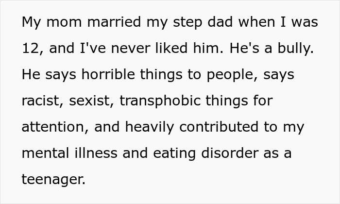 Bride Refuses To Let Step-Dad Have His Special Moment During Her Wedding Bride Refuses To Let Step-Dad Have His Special Moment During Her Wedding