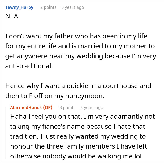 Bride Refuses To Let Step-Dad Have His Special Moment During Her Wedding Bride Refuses To Let Step-Dad Have His Special Moment During Her Wedding