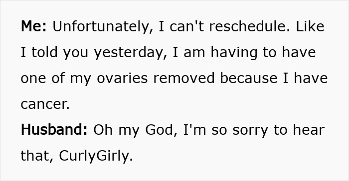 Entitled Mom Expects Nanny To Reschedule Her Life-Saving Surgery, Gets A Harsh Reality Check Entitled Mom Expects Nanny To Reschedule Her Life-Saving Surgery, Gets A Harsh Reality Check