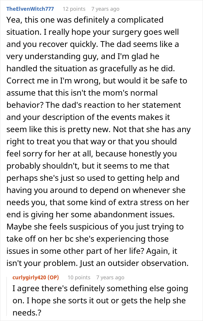 Entitled Mom Expects Nanny To Reschedule Her Life-Saving Surgery, Gets A Harsh Reality Check Entitled Mom Expects Nanny To Reschedule Her Life-Saving Surgery, Gets A Harsh Reality Check