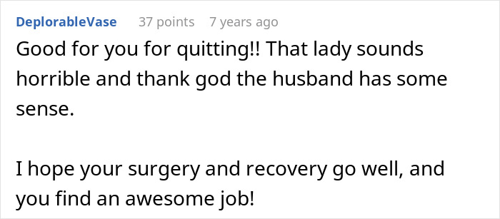 Entitled Mom Expects Nanny To Reschedule Her Life-Saving Surgery, Gets A Harsh Reality Check Entitled Mom Expects Nanny To Reschedule Her Life-Saving Surgery, Gets A Harsh Reality Check