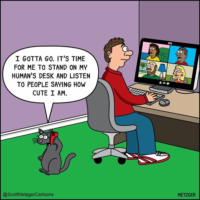 Scott Metzger Turns The Weird Logic Of Cats And Dogs Into 62 New Relatable Comics Scott Metzger Turns The Weird Logic Of Cats And Dogs Into 62 New Relatable Comics