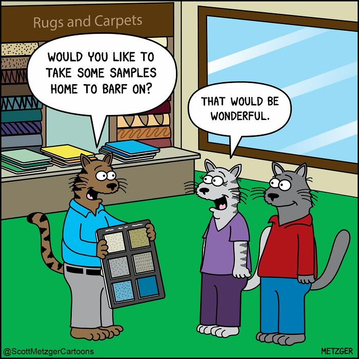 Scott Metzger Turns The Weird Logic Of Cats And Dogs Into 62 New Relatable Comics Scott Metzger Turns The Weird Logic Of Cats And Dogs Into 62 New Relatable Comics