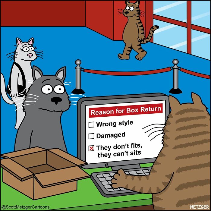 Scott Metzger Turns The Weird Logic Of Cats And Dogs Into 62 New Relatable Comics Scott Metzger Turns The Weird Logic Of Cats And Dogs Into 62 New Relatable Comics