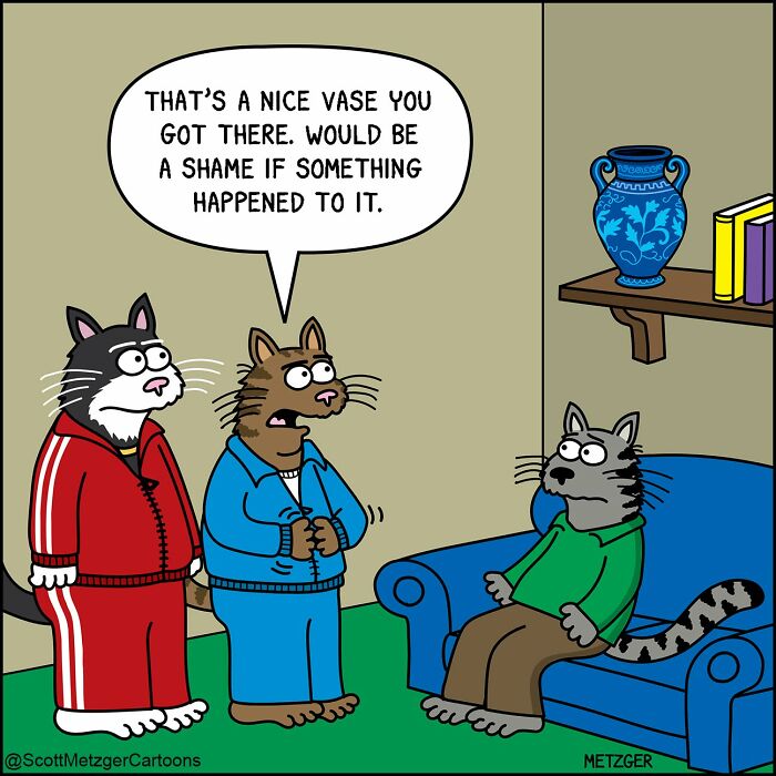 Scott Metzger Turns The Weird Logic Of Cats And Dogs Into 62 New Relatable Comics Scott Metzger Turns The Weird Logic Of Cats And Dogs Into 62 New Relatable Comics