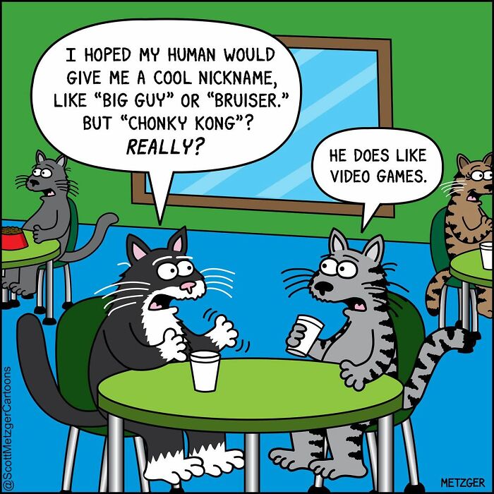 Scott Metzger Turns The Weird Logic Of Cats And Dogs Into 62 New Relatable Comics Scott Metzger Turns The Weird Logic Of Cats And Dogs Into 62 New Relatable Comics