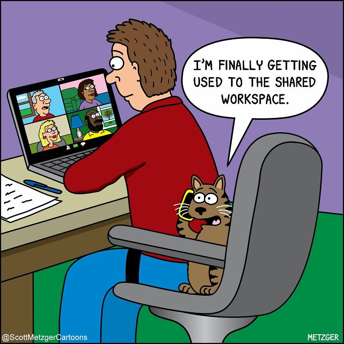 Scott Metzger Turns The Weird Logic Of Cats And Dogs Into 62 New Relatable Comics Scott Metzger Turns The Weird Logic Of Cats And Dogs Into 62 New Relatable Comics