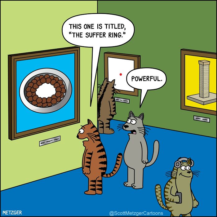 Scott Metzger Turns The Weird Logic Of Cats And Dogs Into 62 New Relatable Comics Scott Metzger Turns The Weird Logic Of Cats And Dogs Into 62 New Relatable Comics