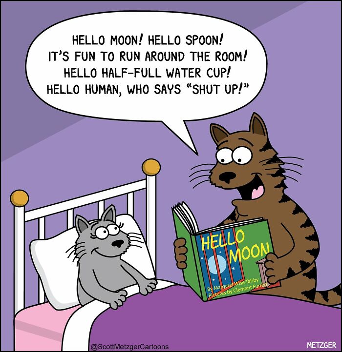 Scott Metzger Turns The Weird Logic Of Cats And Dogs Into 62 New Relatable Comics Scott Metzger Turns The Weird Logic Of Cats And Dogs Into 62 New Relatable Comics