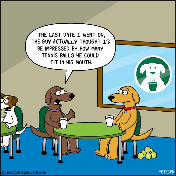 Scott Metzger Turns The Weird Logic Of Cats And Dogs Into 62 New Relatable Comics Scott Metzger Turns The Weird Logic Of Cats And Dogs Into 62 New Relatable Comics