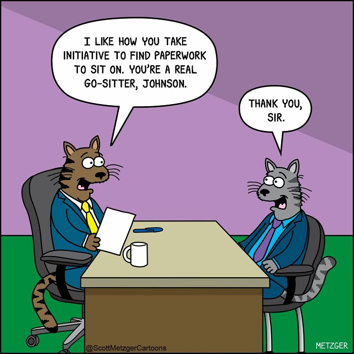 Scott Metzger Turns The Weird Logic Of Cats And Dogs Into 62 New Relatable Comics Scott Metzger Turns The Weird Logic Of Cats And Dogs Into 62 New Relatable Comics