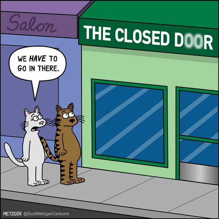 Scott Metzger Turns The Weird Logic Of Cats And Dogs Into 62 New Relatable Comics Scott Metzger Turns The Weird Logic Of Cats And Dogs Into 62 New Relatable Comics
